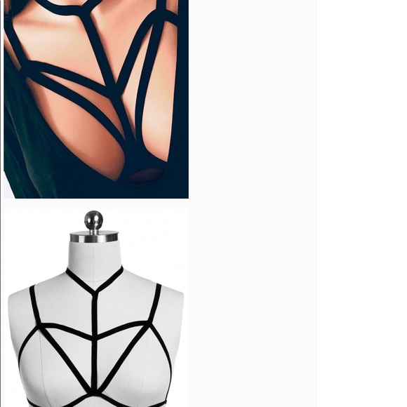 Last1🆕Strappy⭐️Caged⭐️Harness⭐️Bandage ⭐️Bralette - Picture 2 of 7